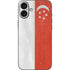 Singapore Flag Distressed iPhone 16 Plus Skin